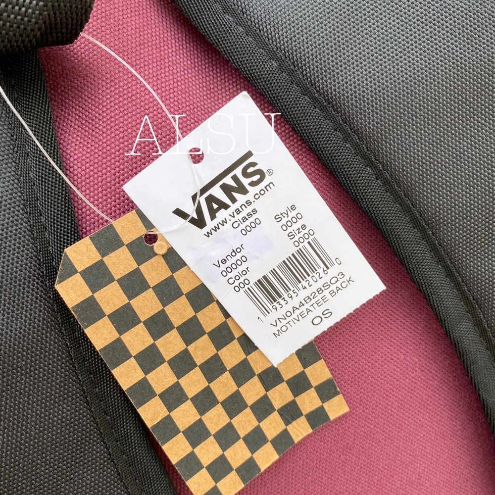 VANS Motiveatee Backpack Bordo AUTHENTIC VN0A4B28SQ3 - Picture 4 of 6